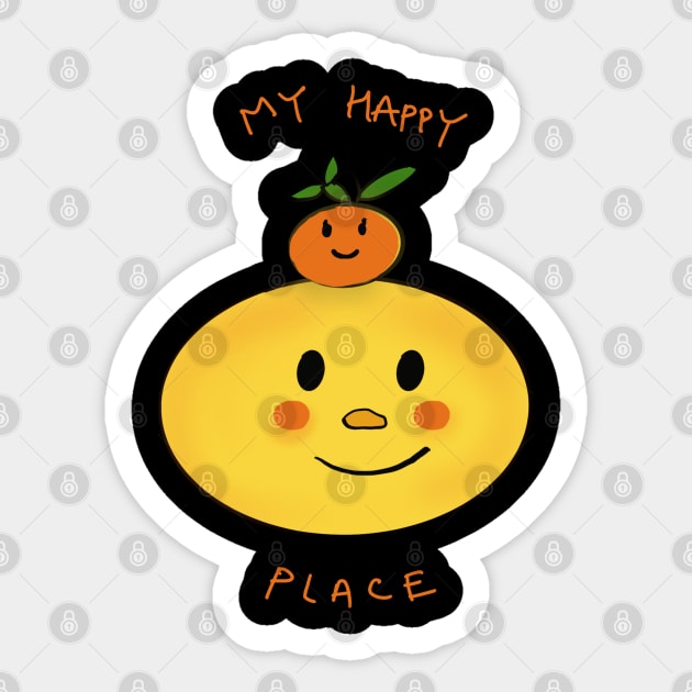 Happy Fruits Sticker by Joker & Angel